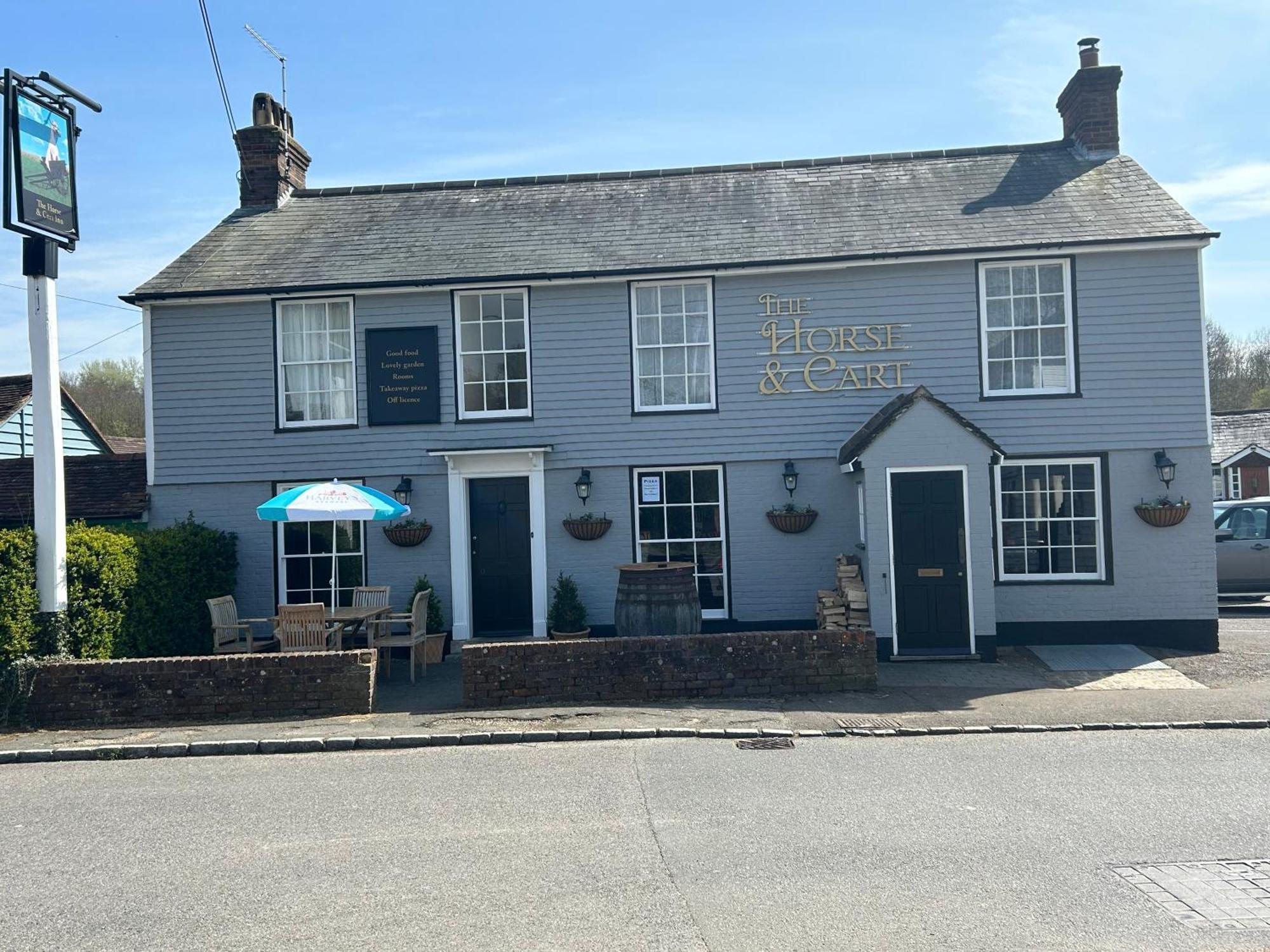 Hotel The Horse & Cart Peasmarsh Exteriér fotografie